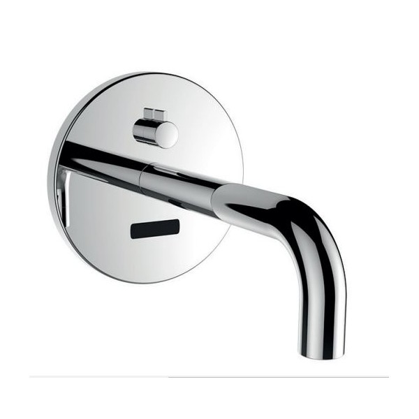 Baterie de perete pentru lavoar Twin TRONIC cu senzor 6 V cu mixer